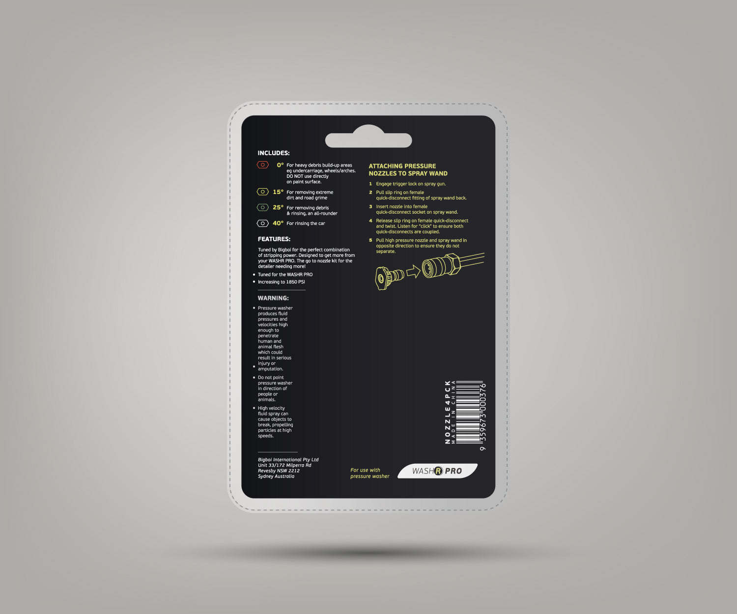 WASHRPRO NOZZLES